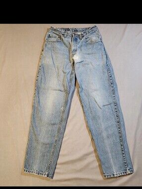 Levi's Jeans Men W31 L32 560 Loose Fit Taper Distressed Grunge Canada VTG 90s